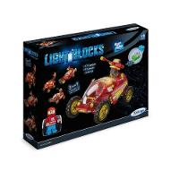 Blocos de Montar Light Blocks Super Carro 3x1 178pç - 2