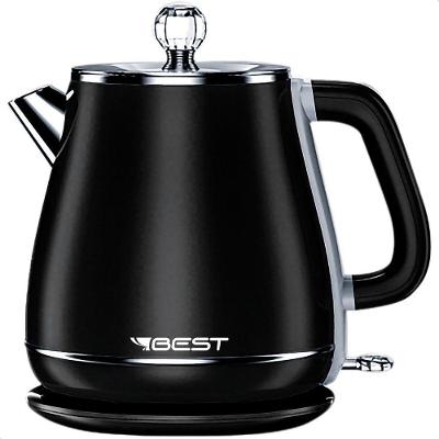 Chaleira Jarra Elétrica Colorida Colors 1.8 L Best Moderna Preto 110V