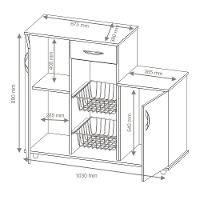Fruteira Diva New Branco - Notável - 6
