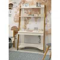 Estante Escrivaninha Simba Areia Fosco - Moveisaqui - 2