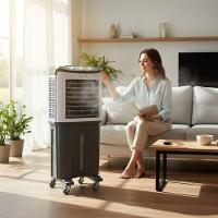 Climatizador Ar Frio Portátil Evaporativo 75L Umidificador 110V - 7