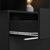 Mesa Office Linea Preto - Móveisaqui - 3