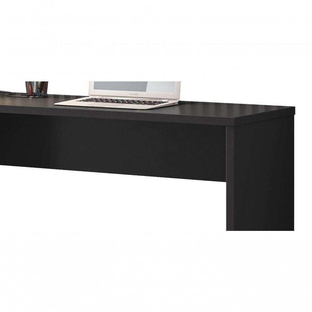 Mesa Para Computador Office Zínia Preto - Moveisaqui - 4