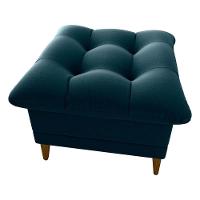 Poltrona De Amamentação Com Puff Montreal Suede Petroleo Matrix Suede Petróleo - 7