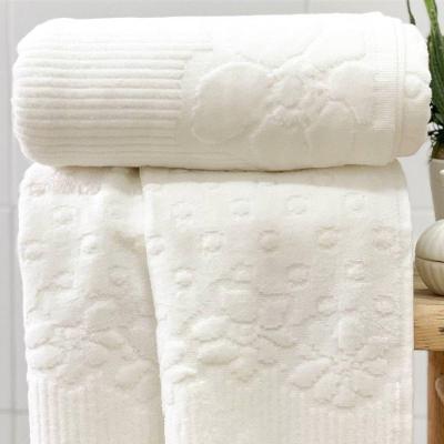 Toalha De Rosto Buddemeyer Lollipop Veludo 48x80 Branco