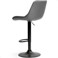 Banqueta Alta Cozinha Bar Balcão Para Bancada Encosto Kit 03 Cinza - 9