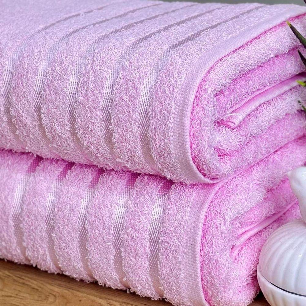 Toalha De Rosto Teka Comfort 45x75 Rosa Claro - 3