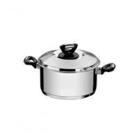 Caçarola Funda Tramontina Solar Baquelite Aço Inox 20cm - 1