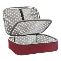 Estojo Escolar Infantil Box Lux 767078 Bordô - Tend - 2