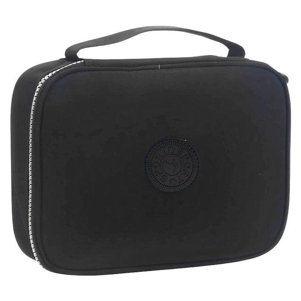 Estojo Escolar Infantil Box Lux 767078 Preto - Tend - 1