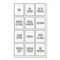 Etiqueta Adesiva Para Pote De Tempero 36 Unidades - Pimaco - 3