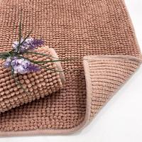 Tapete Para Banheiro Bolinha Soft 38x58 Nude - 1