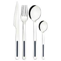 Faqueiro Tramontina Vik 24 Peças Em Aço Inox ônix - 1