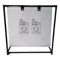 Cesto Roupa Suja Lavanderia Organizador Forro Removivel Dobravel Brinquedos Multiuso Desmontavel Quarto Banheiro - 6