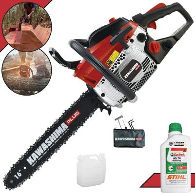 Motosserra Kawashima Kcs380p à Gasolina 37,2cc Com Sabre De 16 Polegadas 6600210 + Óleo Stihl 8017