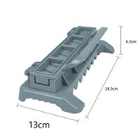 Maquina Espetinho Kafta Kebab Forma Guia Carnes Vegetais Prensa Grande Forma Profissional Churrasco Portatil - 8