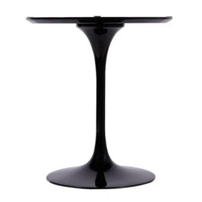 Base de Mesa Saarinen Redonda para Tampos Preto
