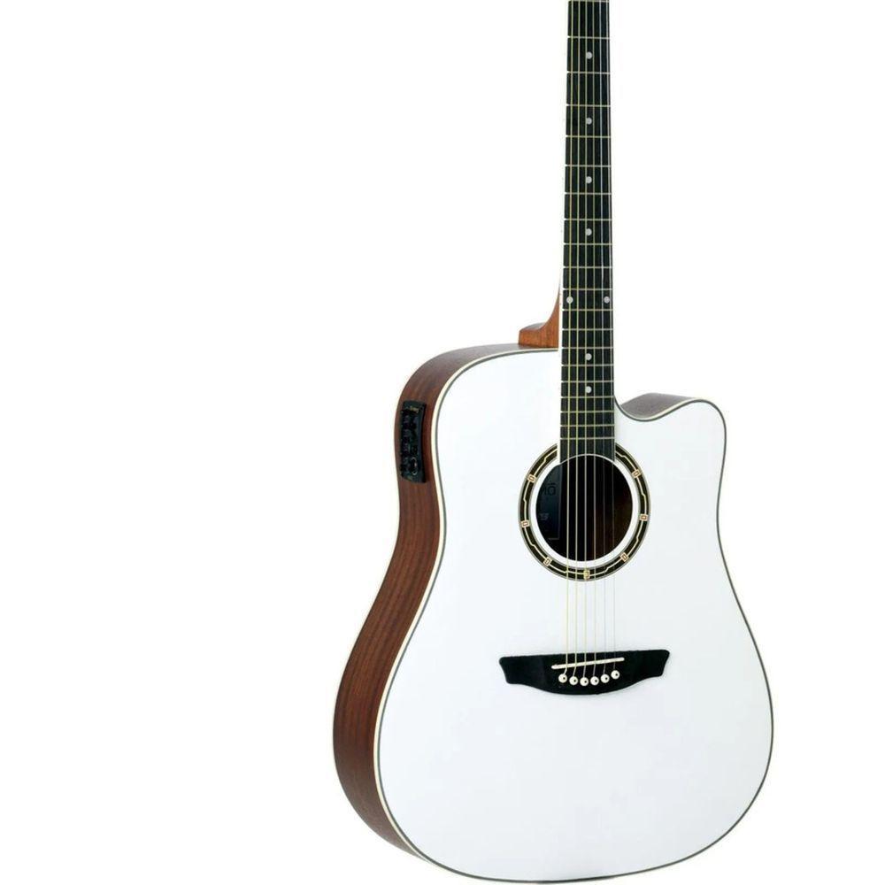 Violão Strinberg Cd40 Aço Eletroacústico White Sparkle - 2