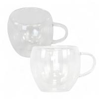 Xícara De Vidro Borossilicato 90ml Com Parede Dupla - Elegância E Resistência - 3