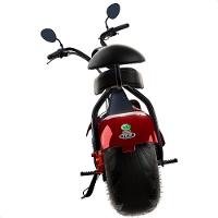 Scooter Elétrica 1000W Tui 2 Lugares Autonomia 60km Sem Cnh Vermelho