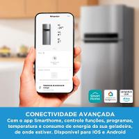 Geladeira Frost Free Duplex 491L Inverter Inox Midea MD-RT650EVK463 Bivolt - 7