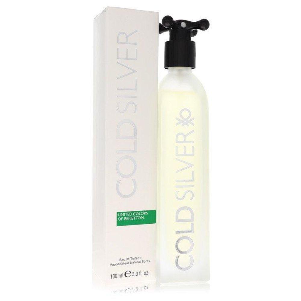 Perfume Masculino Cold Silver By Benetton 100 Ml - 1