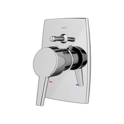 Acabamento Monocomando Para Banheira E Chuveiro Docol Nexus 502806 1-2" Cromado