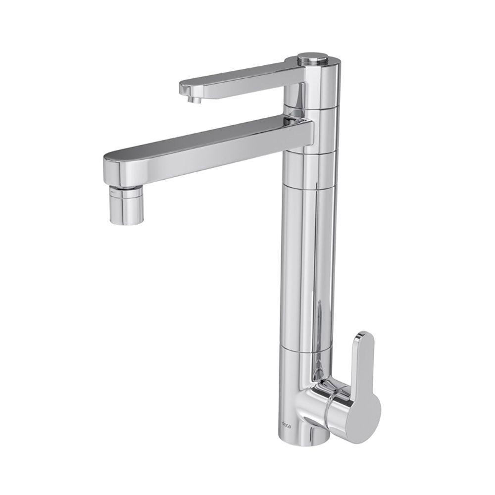 Torneira Misturador Monocomando Deca Twin Click 2240.c.click Com Filtro De Bancada Cromada - 1