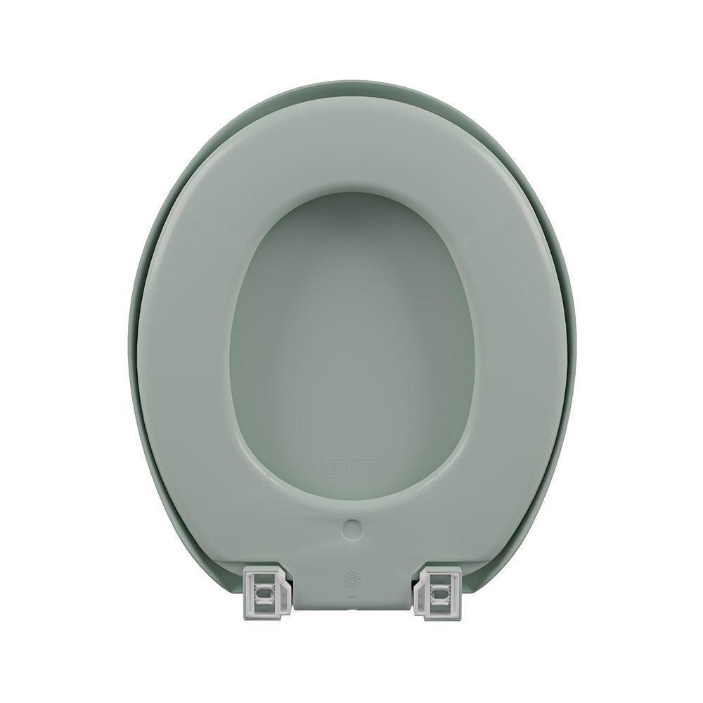 Assento Sanitário Plástico Astra Tpk-as Almofadado Verde - 5