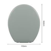 Assento Sanitário Plástico Astra Tpk-as Almofadado Verde - 6