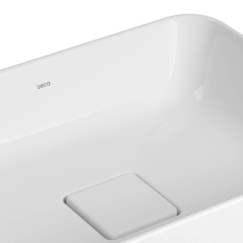 Cuba De Semiencaixe Deca Slim 40x30 L.63040.17 Retangular Branco - 2
