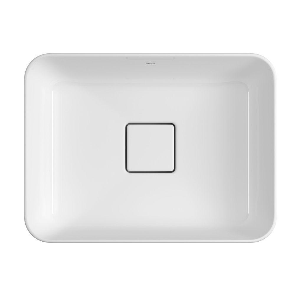 Cuba De Semiencaixe Deca Slim 40x30 L.63040.17 Retangular Branco - 3