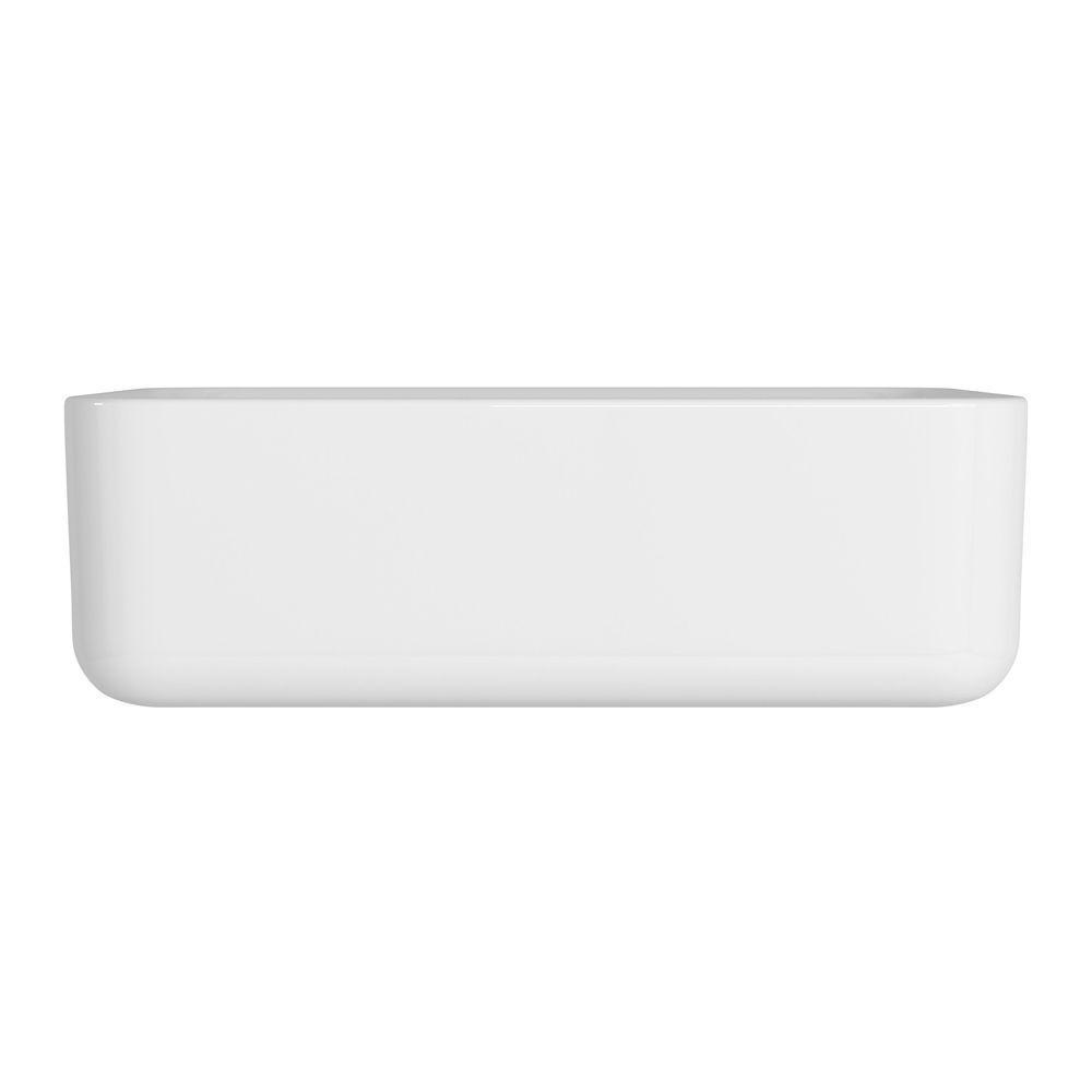 Cuba De Semiencaixe Deca Slim 40x30 L.63040.17 Retangular Branco - 4