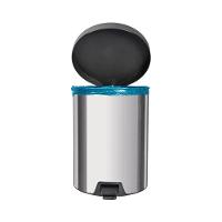 Lixeira Tramontina New Com Pedal 12l Redonda Inox Polido Aço Inox Polido - 2