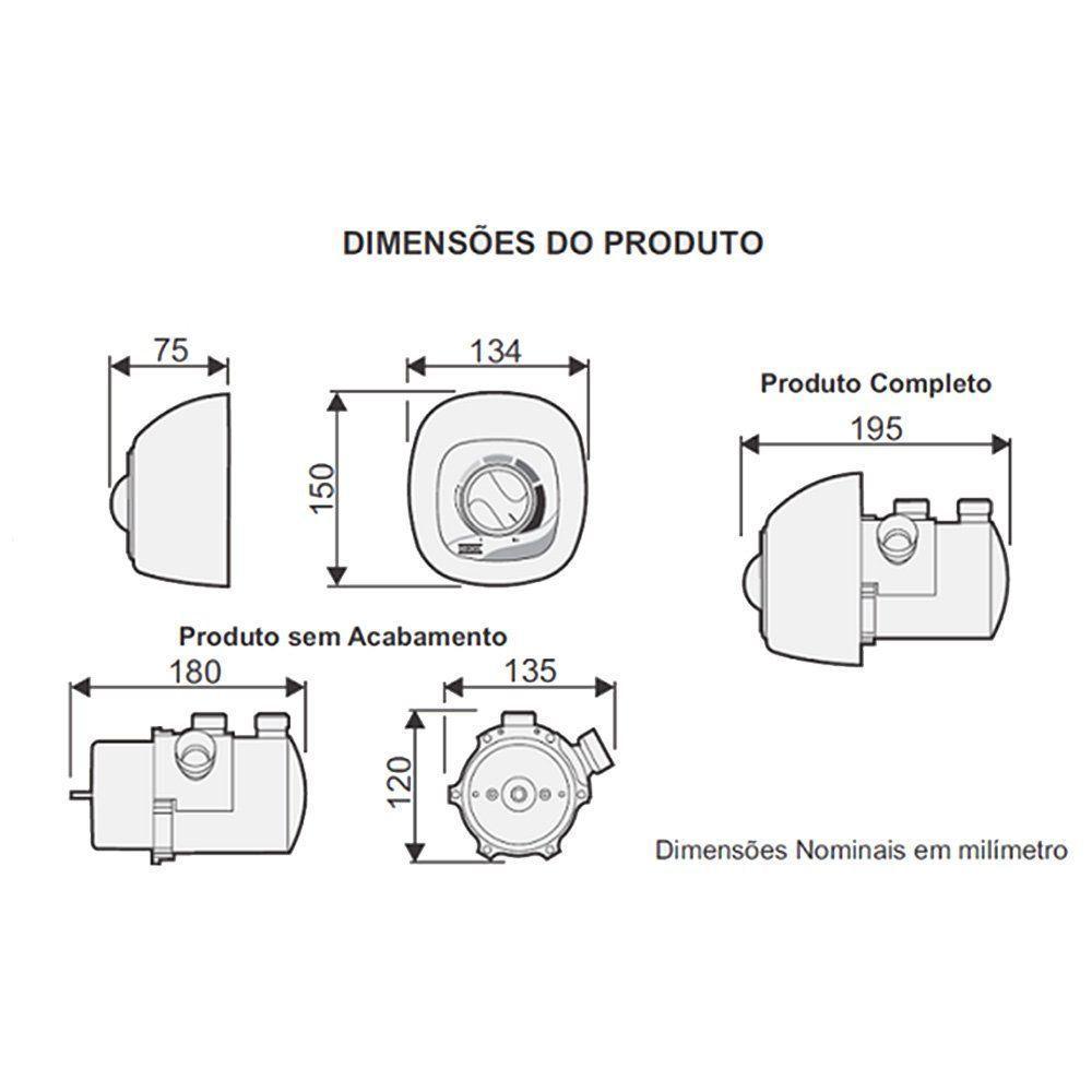 Aquecedor Eletrônico Central Cardal Aq051 Blindado Branco 220v (9000w) - 3