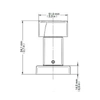 Acabamento Para Registro Docol Next 651806 Docolbase 1-2", 3-4" E 1" Cromado - 2