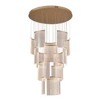 Lustre Pendente Astraled Starlit Pl-9851 Dourado Led Bivolt - 1