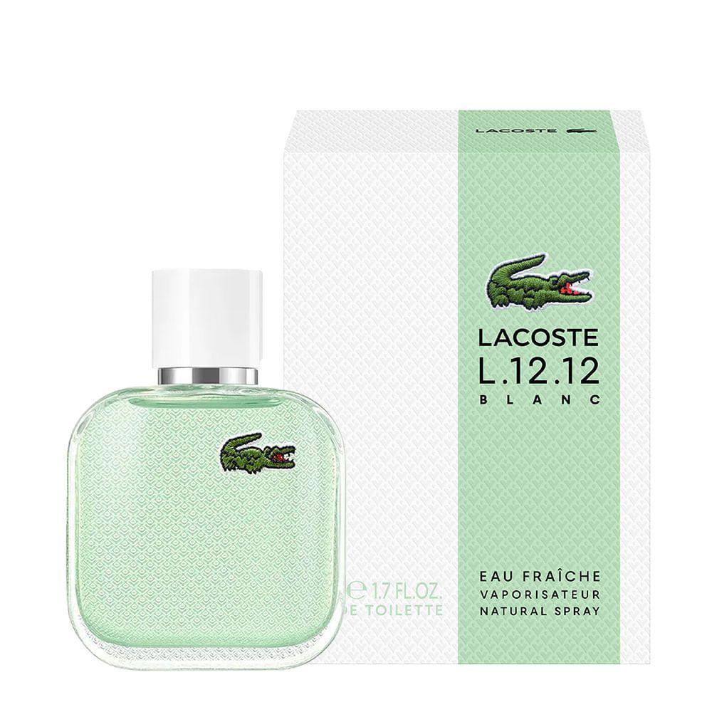Lacoste L.12.12 Blanc Eau Fraiche Eau De Toilette - Perfume Masculino 50ml - 3