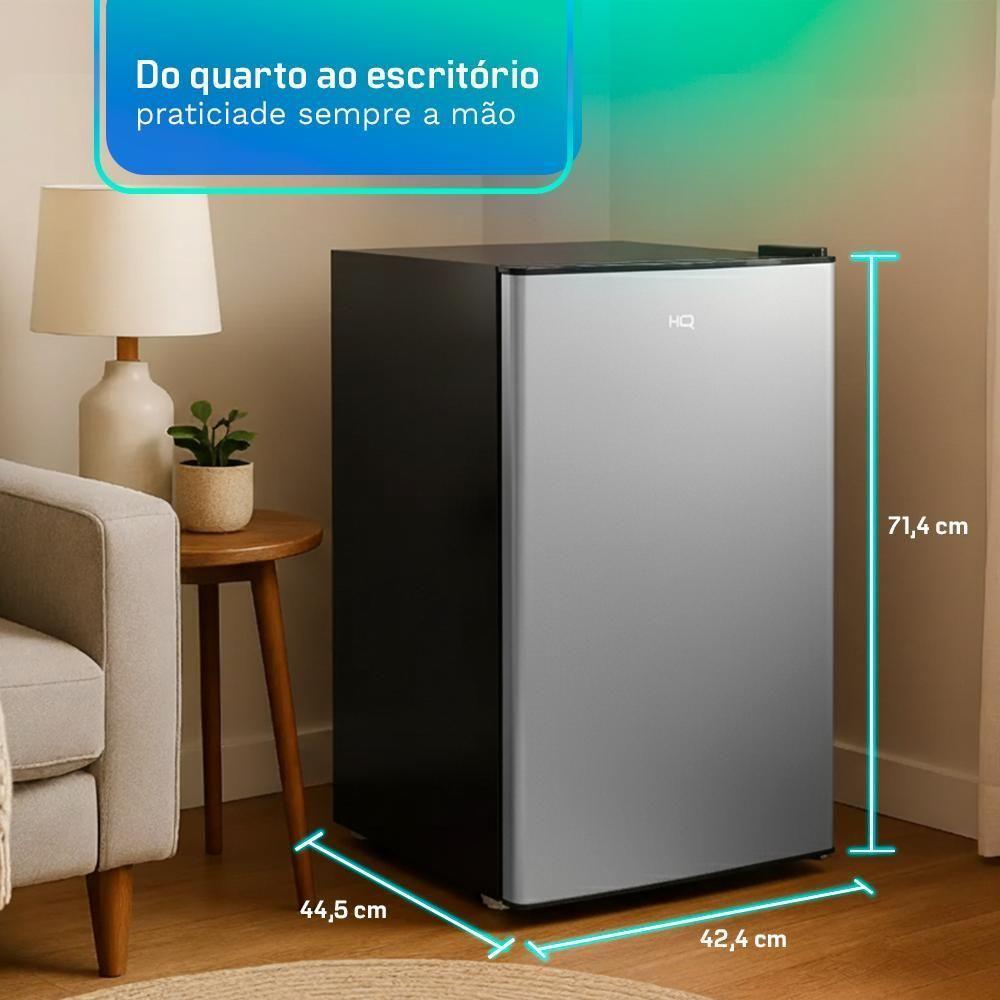 Frigobar HQ 76 Litros Cinza BC-76 220V - 3