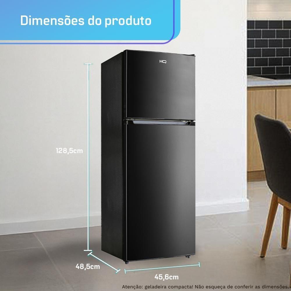 Geladeira Refrigerador Compacto Defrost 150L  HQ-150RDF 110V - 4