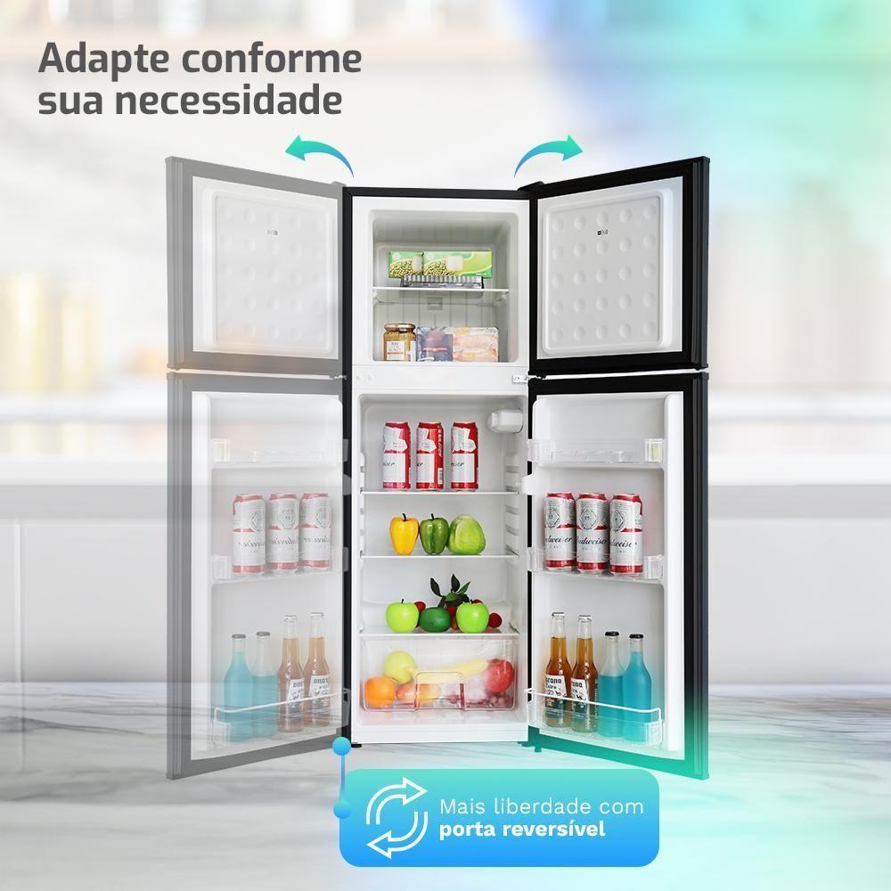 Geladeira Refrigerador Compacto Defrost 150L  HQ-150RDF 110V - 7