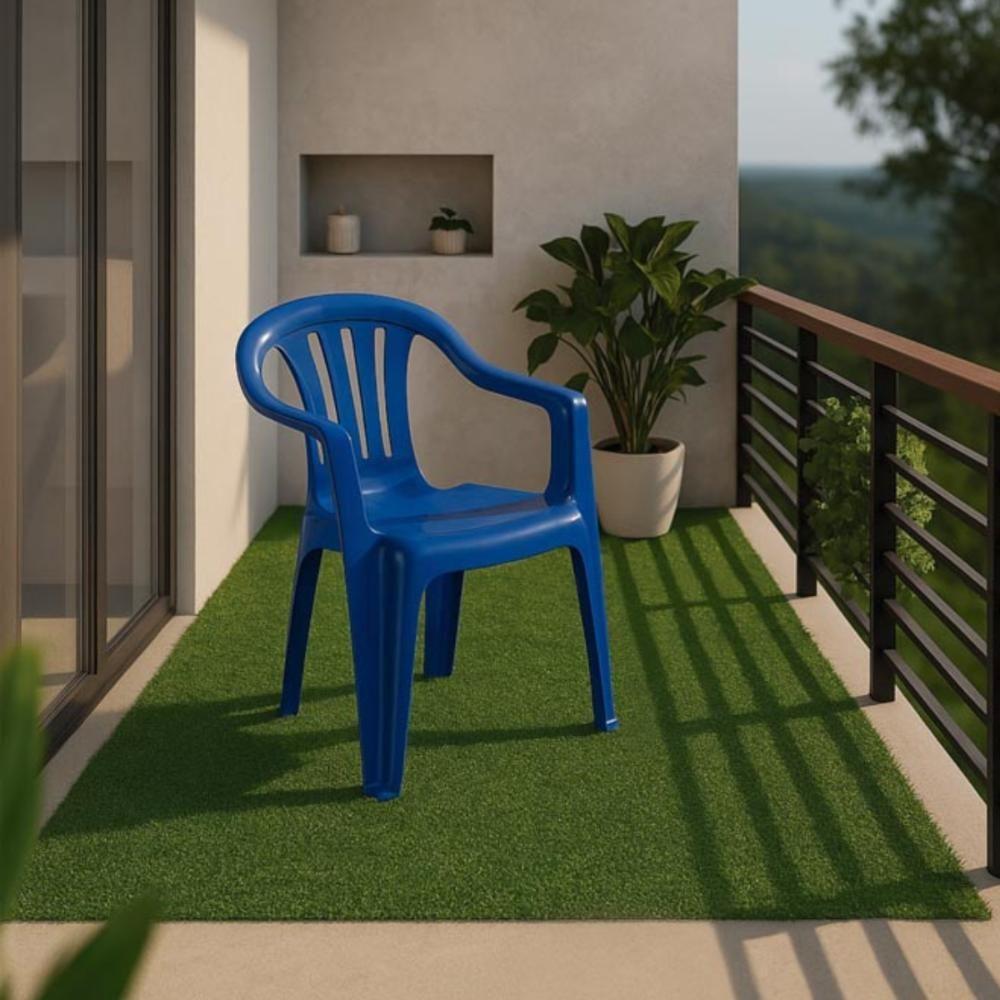 Grama Sintética Artificial 7mm 5x1 Em Rolo 10m² Mor - 4