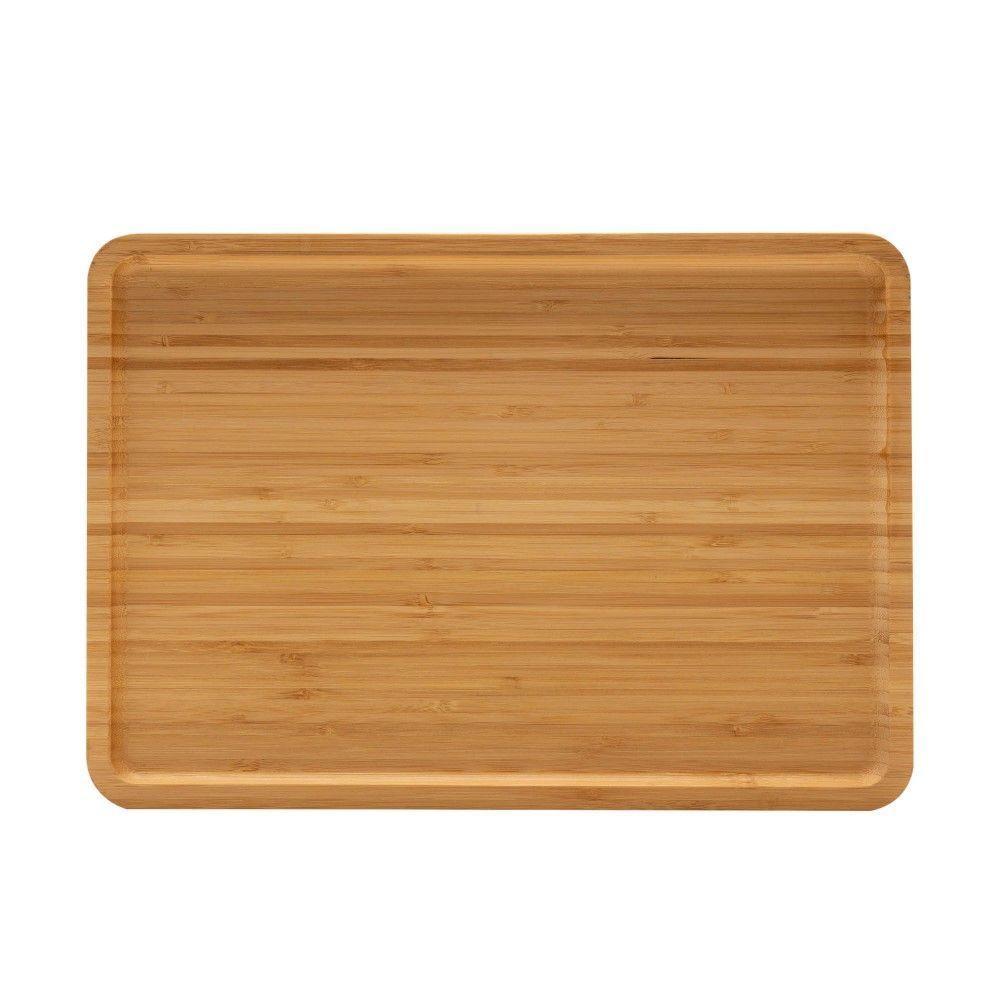 Bandeja Retangular Dobrável Para Braço De Sofá De Bambu Lyor - 2