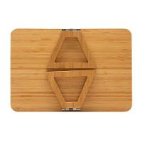 Bandeja Retangular Dobrável Para Braço De Sofá De Bambu Lyor - 3