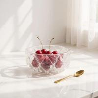 Conjunto 7 Peças Para Sobremesa De Cristal Diamond Lyor - 7