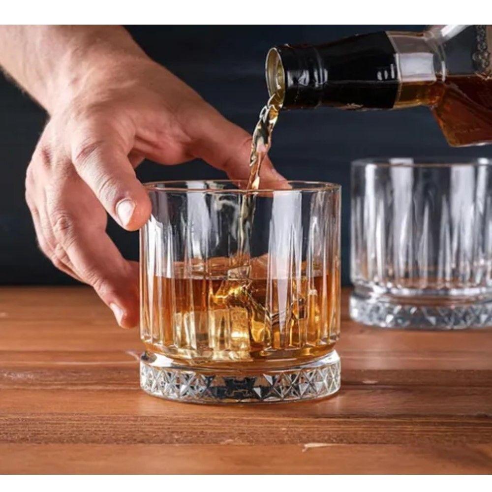 Conjunto De Copos De Cristal 6 Peças 330 Ml Deli Diamante Lyor - 5