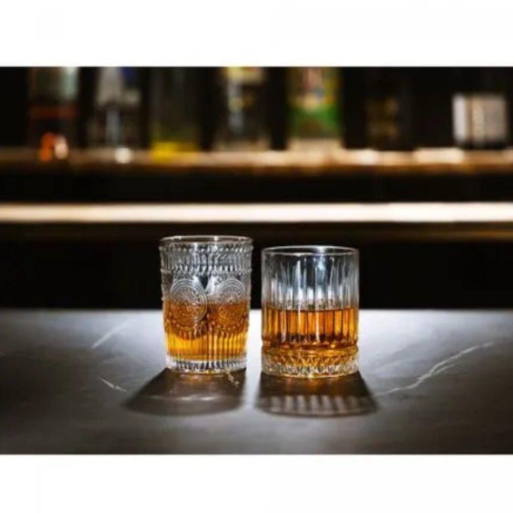 Conjunto De Copos De Cristal 6 Peças 330 Ml Deli Diamante Lyor - 6