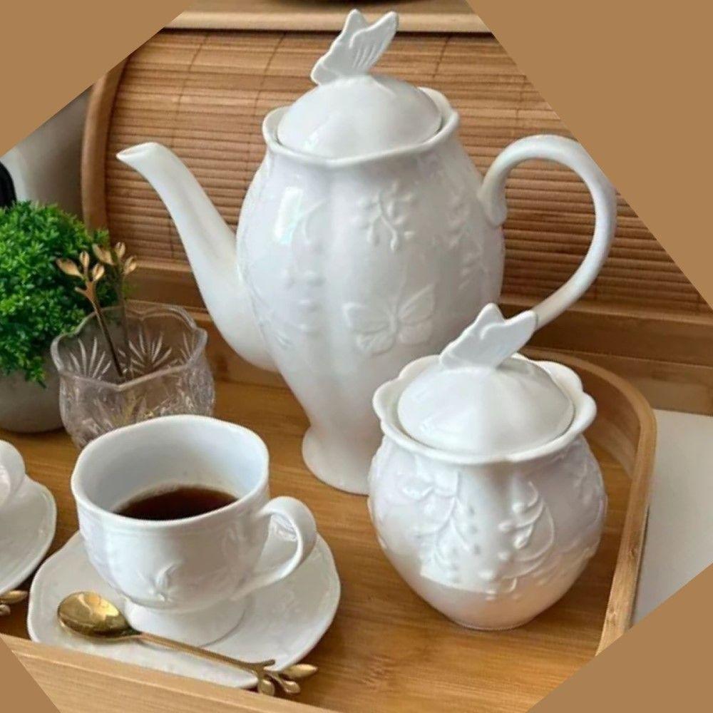 Bule New Bone Butterfly Flower Lyor - 5