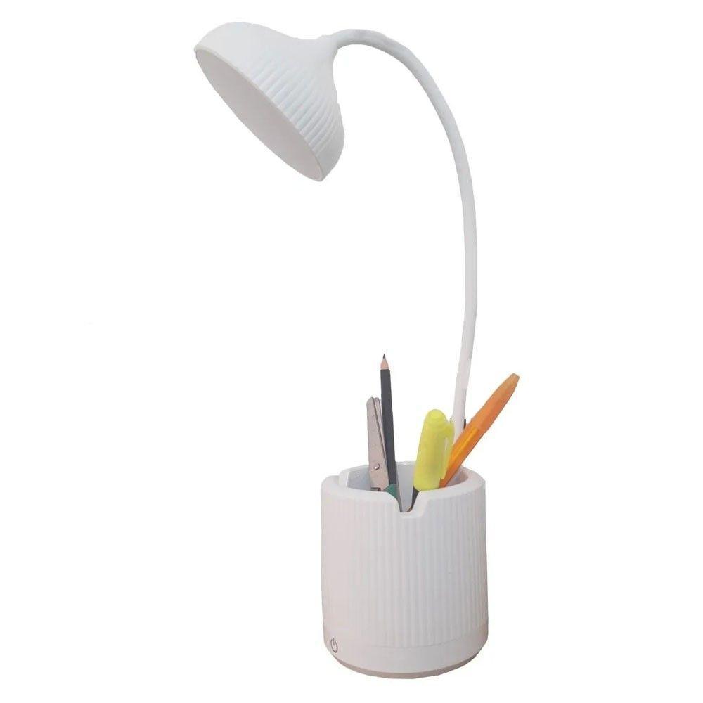 Luminaria de Mesa Abajur Touch Screen Led Flexivel Recarrega - 2