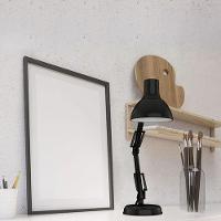 Luminaria Articulada Garra Mesa Regulavel Escritorio - 6